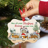 Thumbnail for All Christmas Dreams Come True Dog MDF Benelux Ornament AE