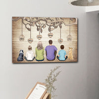 Thumbnail for Personalized Family Tree Poster/Canvas, Decor Gift For Family CHI-THUY