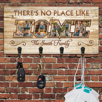 Thumbnail for There's No Place Like Home Personalized Photo Key Hanger, Key Holder AA