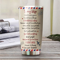 Thumbnail for I Didn't Marry You So I Could Live With You Personalized Tumbler AA