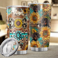 Thumbnail for Western Leopard Dog Mom Tumbler, DIY Gift For Dog Lovers AA