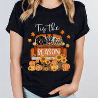 Thumbnail for 'Tis The Season Dog Fall Tshirt, Custom Dog Gift CustomCat
