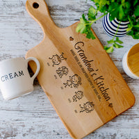 Thumbnail for Grandma's Kitchen Personalized Wood Cutting Board DuyenThuy