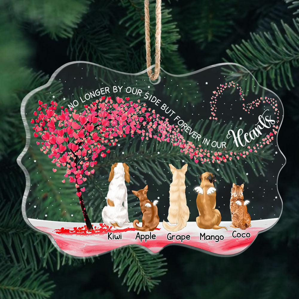 Personalized Dog Acrylic Ornament Custom Cat Name Breed Christmas Gift AE