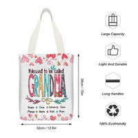 Thumbnail for Personalized Blessed To Be Called Mom Grandma Tote Bag, Gift For Mother's Day JonxiFon