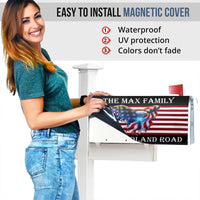 Thumbnail for Eagle America Flag Magnetic Mailbox Cover AF