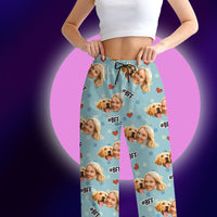Thumbnail for Custom Face Photo Besties Pajamas Set, Gift For Best Friends AB