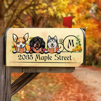 Thumbnail for Thanksgiving Dog Cat Mailbox Cover, Pet Lover Gift AF