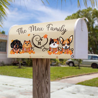 Thumbnail for Fall Heart Dog Cat Mailbox Cover, Dog lover Gift AF