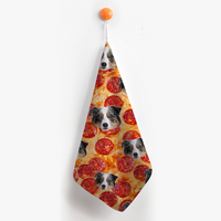 Thumbnail for Custom Food Is Everything Dog Cat Photo Hand Towel, Pet Lover Gift JonxiFon