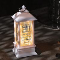 Thumbnail for Christmas In Heaven Upload Photo Custom Memorial Lantern, Sympathy Gift CHI-YEN