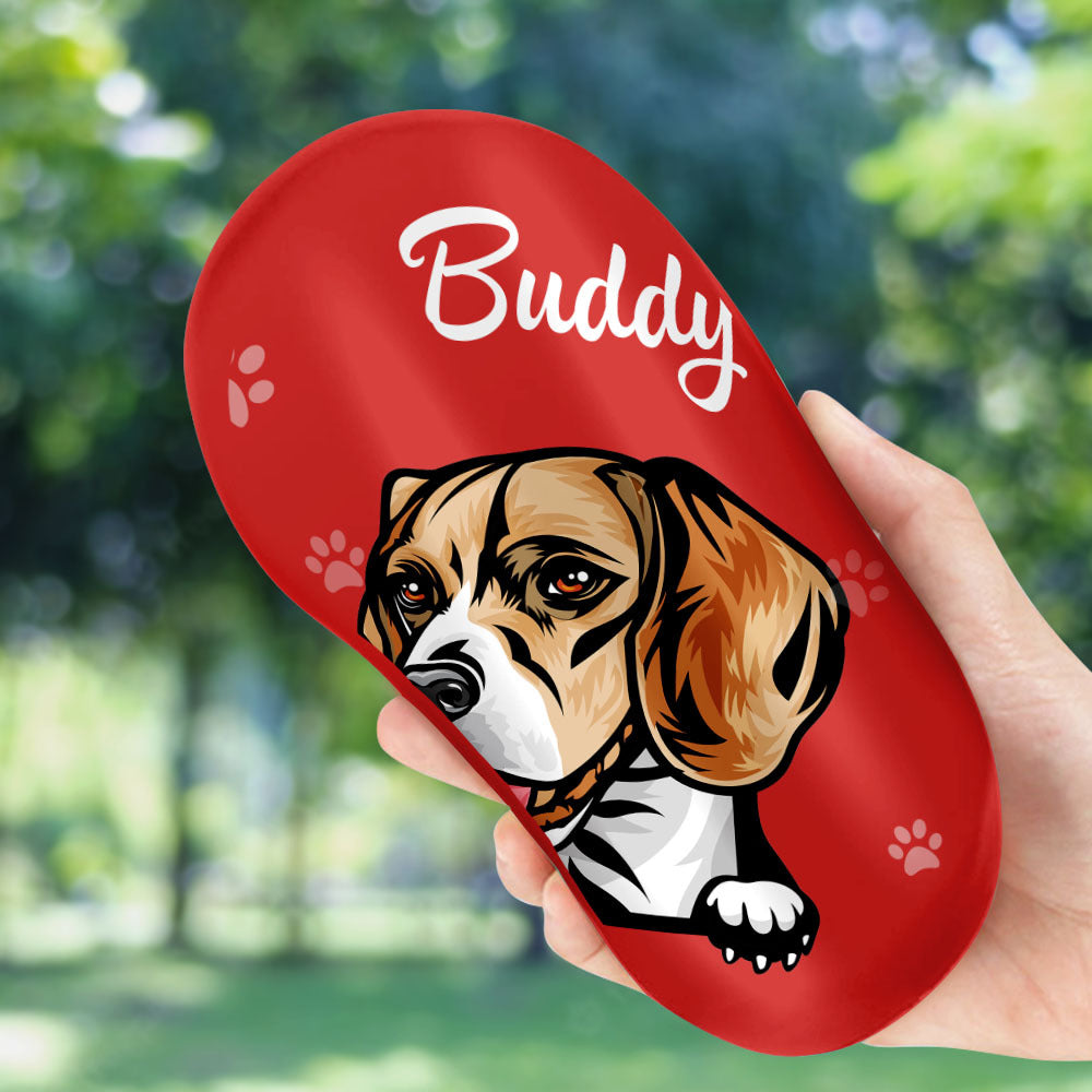 Custom Dog Cartoon Flying Disc, Gift For Dog Lover, Dog Frisbee AZ