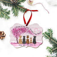 Thumbnail for I'm Always With You Personalized Memorial Dog Printed Wood Ornament, Sympathy Gift For Dog Lover AE