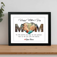 Thumbnail for Custom Happy Mother's Day Mom Photo Collage Picture Frame, Gift For Mom/Grandma AA