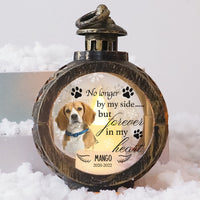 Thumbnail for Custom No Longer By Our Side Pet Memorial LED Light Ornament, Memorial Gift AE