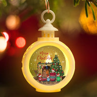 Thumbnail for Custom Family Christmas 2022 LED Light Ornament, Christmas Gift AE