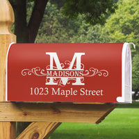 Thumbnail for Custom Family Name Monogram Mailbox Cover, Gift For Family AF