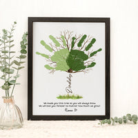 Thumbnail for Daddy We Made You This Tree Photo Frame, Kids Handprint Keepsake AA