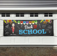 Thumbnail for Welcome Back To School Teacher Banner, Classroom Decor AJ