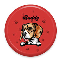 Thumbnail for Custom Dog Cartoon Flying Disc, Gift For Dog Lover, Dog Frisbee AZ