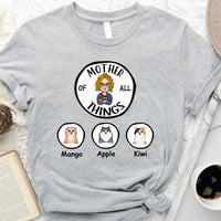 Thumbnail for Mother Of All Things Personalized Shirt, Mother's Day Gift For Cat Mom CustomCat